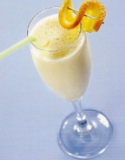 Молочный коктейль «Апельсиновый эг-ног»